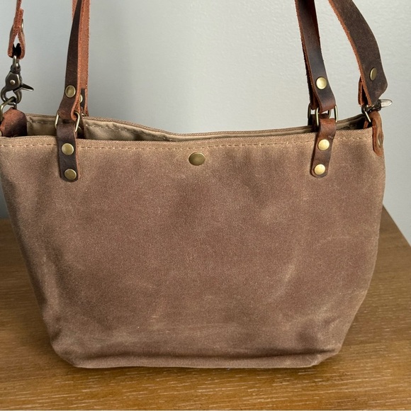 Waxed Canvas BagTote BagShoulder Bag